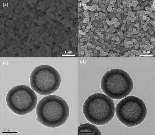 Melt Rheology of Poly(L-lactic Acid) Hybrids with Mesoporous Hollow Silica Nanospheres
