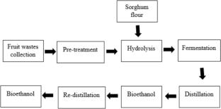 Quality of Bioethanol Produced from Concentrated Fruit Waste Juice Augmented with Sorghum as Additional Fermentable Sugar