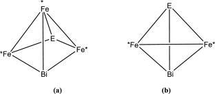 Topological analysis of the electron density in the bismuth–chalcogen di- and tri-iron carbonyl complexes: [EBiFe2(CO)6]− and [EBiFe3(CO)9]− (E = Se, Te)