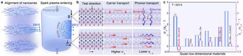 Lattice Overdamping Induced Anisotropy Decoupling of Phonon and Carrier Transports in Quasi-1D KCu7S4 Textured Materials