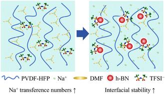 A hexagonal-BN filler boosts the electrochemical performance of polymeric solid-state electrolytes for sodium–metal batteries†