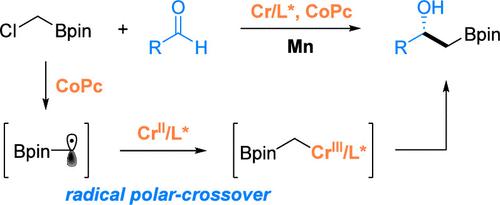 A Radical Approach to Chiral β-Hydroxyboronate Esters via Synergistic Co/Cr Catalysis