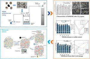 Waste rice straw biochar recycled concrete: Carbon sequestration, durability and microstructure