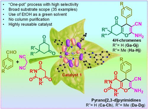 Oxidovanadium(IV) Porphyrin-Imidazole Complex-Catalyzed One-Pot, Three-Component Green Synthesis of Biologically Active Pyrano[2,3-d]pyrimidine and 4H-Chromene Heterocycles