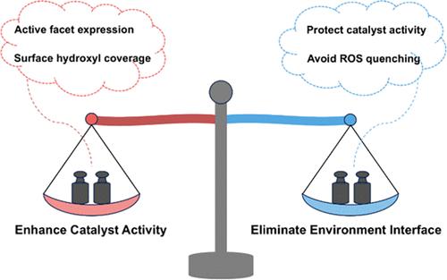 Regulation of Surface Terminal Hydroxyl Coverage of FeOCl Catalyst via Crystal Facet Protection for Enhanced H2O2 Activation