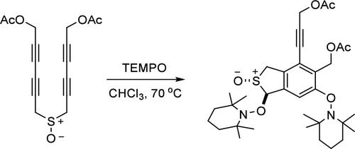 TEMPO-Mediated Polyyne Cyclization