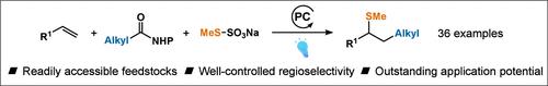 Photoinduced 1,2-Carbosulfenylation of Alkenes