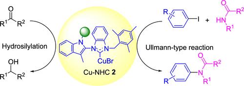 Development of New Indole-Based N-Heterocyclic Carbene Copper Complexes and Their Applications in Catalysis