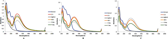 Synthesis of silver nanoparticles from pure and combined extracts of Satureja bachtiarica Bung. and Satureja hortensis L. effective on some microbial strains causing digestive diseases.