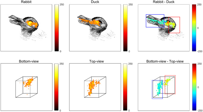 Eye-movement patterns for perceiving bistable figures.
