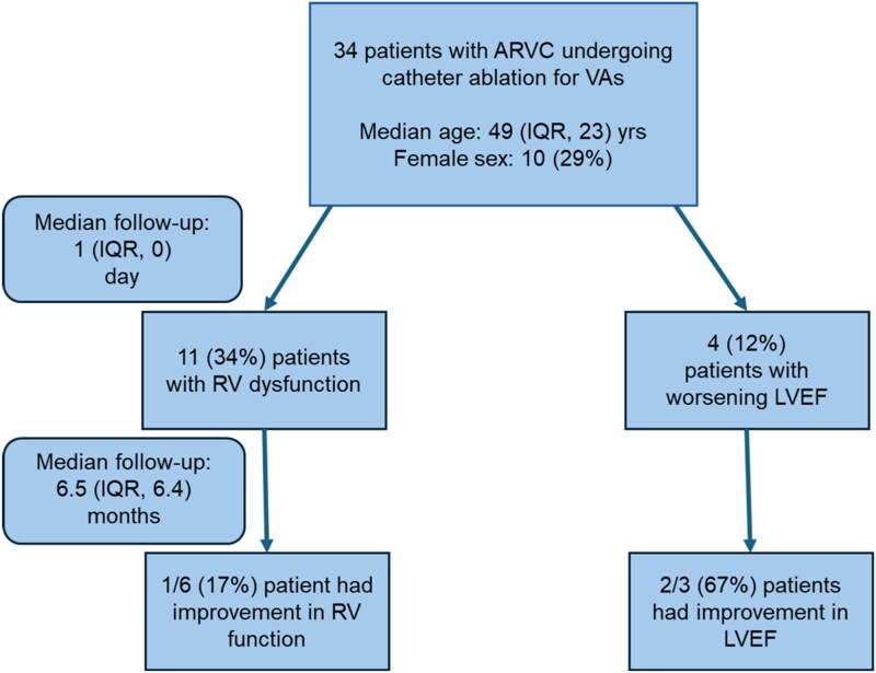 Cardiac function after catheter ablation of ventricular arrhythmias in patients with arrhythmogenic right ventricular cardiomyopathy.