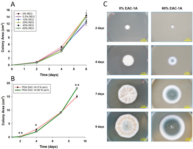 Biomining of lunar regolith simulant EAC-1 A with the fungus Penicillium simplicissimum.