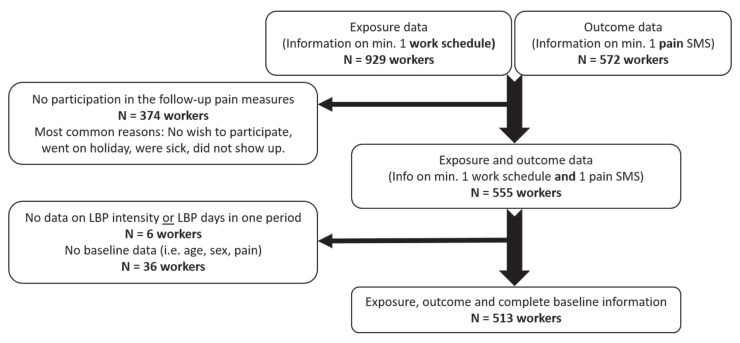 Organizational strategies of eldercare work and health - Is the daily number of residents cared for over 14 months associated with back pain?
