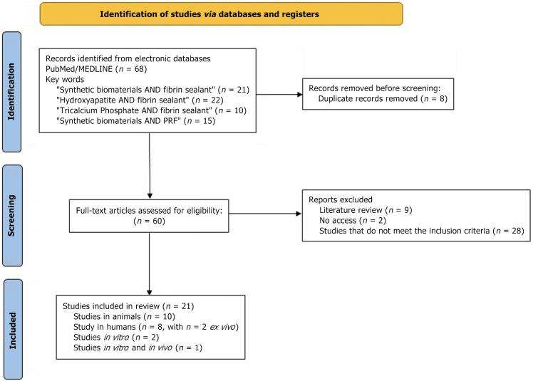 Update on synthetic biomaterials combined with fibrin derivatives for regenerative medicine: Applications in bone defect treatment: Systematic review.