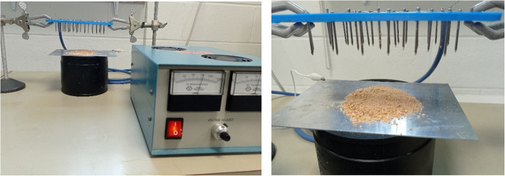 Electrostatic separator of cannabis trichomes: an innovative approach to extraction.