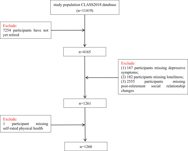 The Impact of Post-Retirement Social Relationship Changes on Depressive Symptoms in Chinese Older Adults: The Mediating Role of Loneliness and Moderating Role of Social Networks.
