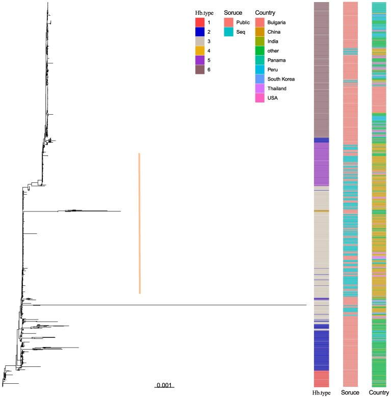 Genomic characterization of multidrug-resistant tuberculosis in Shanghai, China: antibiotic resistance, virulence and transmission.
