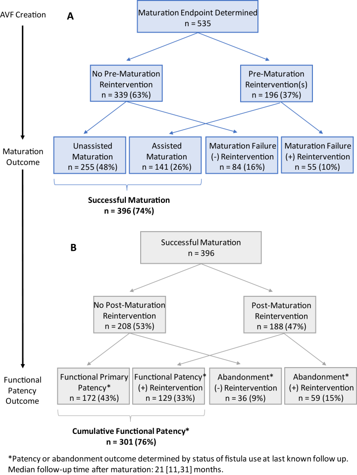 The Impact of Reintervention on Arteriovenous Fistula Maturation and Functional Patency in the Hemodialysis Fistula Maturation Study.