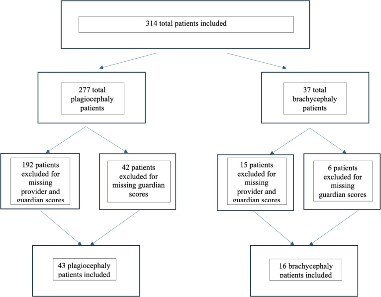 Are we all seeing the same thing? Discrepancies between parent-reported and physician-reported positional plagiocephaly severity scores.