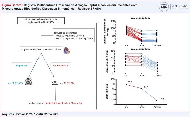 Brazilian Multicenter Registry of Alcohol Septal Ablation for Patients with Symptomatic Hypertrophic Obstructive Cardiomyopathy - BRASA Registry.