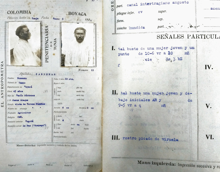 ["That strange mark of the most famous bandits": tattooing in Colombia in the first half of the twentieth century].