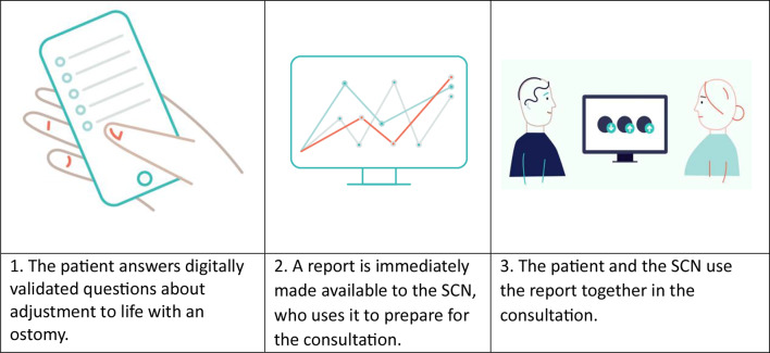 Person-centred ostomy care: a qualitative study of patients' experiences with routine use of a clinical feedback system during consultations : Word count.