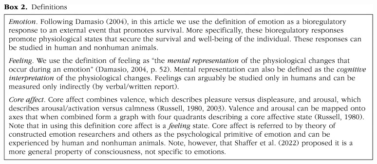 Basic Emotions or Constructed Emotions: Insights From Taking an Evolutionary Perspective.
