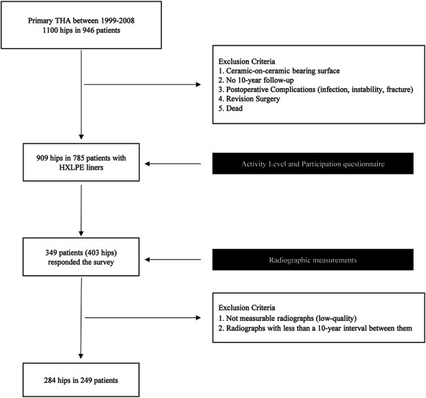 In Young Patients Undergoing Total Hip Arthroplasty, Is There a Correlation Between Activity Level and Wear of Highly Cross-Linked Polyethylene?