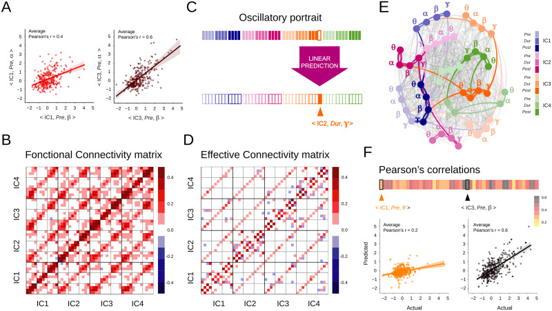 Interdependence patterns of multifrequency oscillations predict visuomotor behavior.
