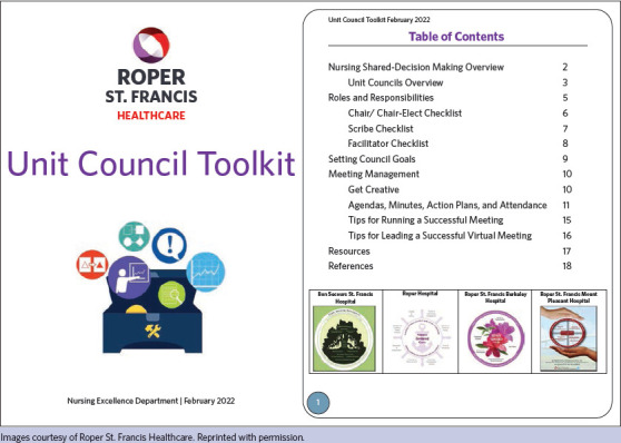 Increasing engagement in professional governance from the unit to system level.