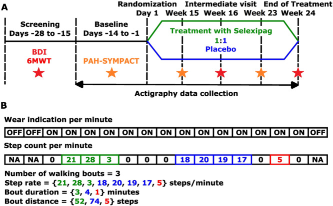 Characteristics of Daily Walking Bouts as Valid and Reliable Indicators of Exercise Capacity in Pulmonary Arterial Hypertension: Insights From the Randomized Controlled Study With Selexipag (TRACE).