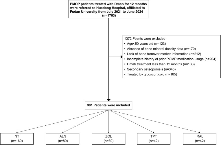 Impacts of Prior Anti-Osteoporosis Treatments on Sequential Denosumab Responses in BMD Changes Among Postmenopausal Osteoporosis Women in East China: Real-World Data Analysis.