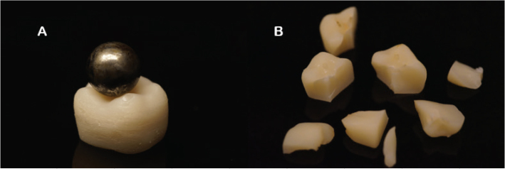 Characterization of temporary and permanent 3D-printed crown and bridge resins.