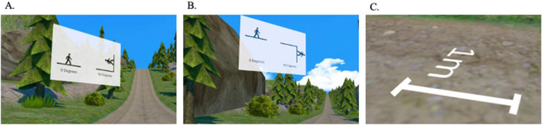 Assessing visuospatial perception in clinical and healthy populations: Test-retest reliability and smallest real difference of hill steepness estimation and the distance-on-hill task in virtual reality.