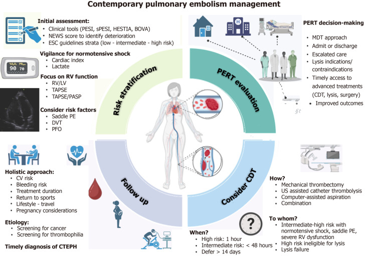 Recent advances in risk stratification and treatment of acute pulmonary embolism.