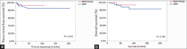 Comparative Long-term Outcomes of Laparoscopic Radical Hysterectomy with Sentinel Node Navigation and Open Surgery for Cervical Cancer.