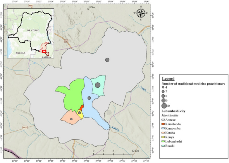 Ethnobotanical survey and antimycobacterial activities of plants used against tuberculosis in Lubumbashi, DR Congo.