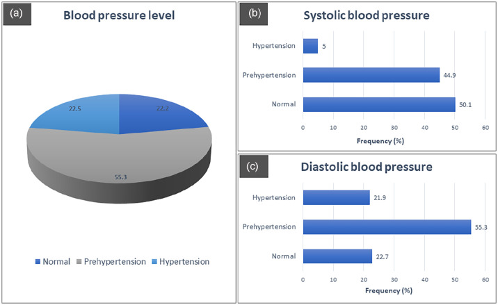 Prevalence of prehypertension and undiagnosed hypertension among urban bankers of Bangladesh: A cross-sectional study.