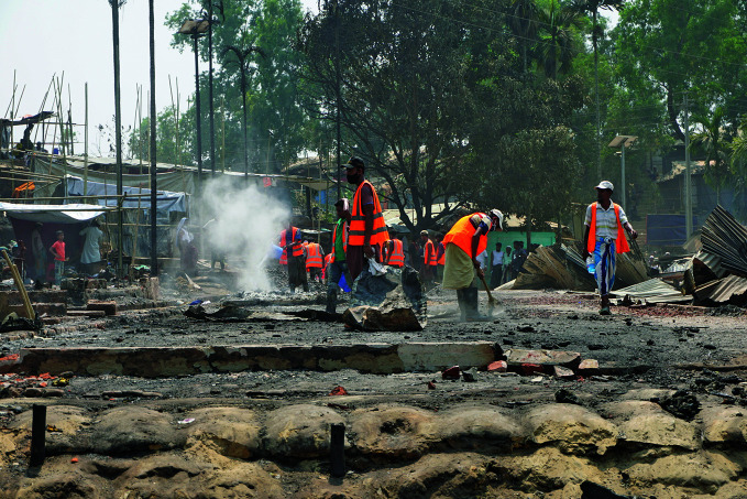 The impact of urban fires on public health.