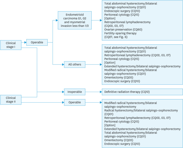 Japan Society of Gynecologic Oncology 2023 guidelines for treatment of uterine body neoplasm.