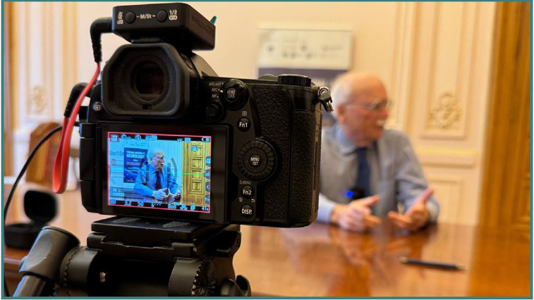 Interview with Professor Marc Fisher, past president of the World Stroke Organisation, at the 3<sup>rd</sup> National Neurology Forum in Bucharest, Romania.