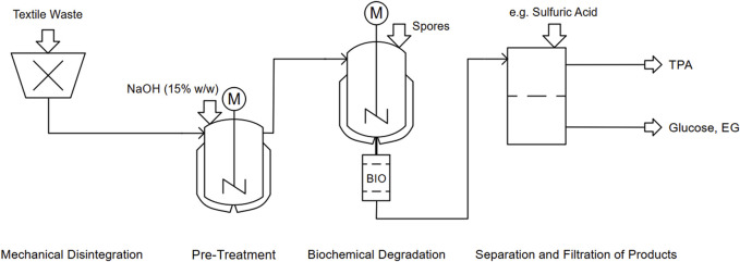 Enzyme-displaying spores as a novel strategy for mixed fiber textile recycling.