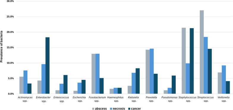 Enterobacterales abundance in oral cancer patients and elevated clindamycin resistance rates in head and neck infections at a Hungarian Tertiary Hospital.