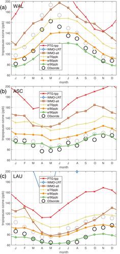 Calibrating the Tropospheric Air and Ozone Mass