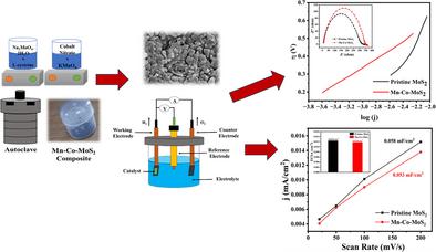 Hydrothermally Synthesized Transition Metal Oxide-MoS2 Composite for Efficient Hydrogen Evolution Reaction