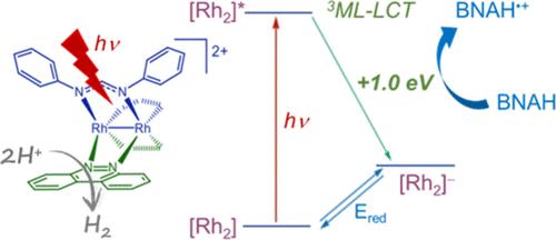 Dirhodium(II,II) Complexes as Panchromatic Single-Molecule Photocatalysts for Hydrogen Evolution