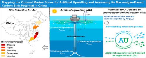 Mapping the optimal marine zones for artificial upwelling and assessing its macroalgae-based carbon sink potential in China