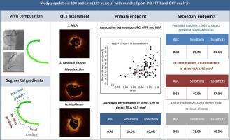 Association between post-PCI vessel fractional flow reserve (vFFR) and optical coherence tomography (OCT) findings: Results from the FAST OCT study