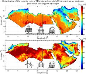 Renewable hydrogen horizon: Geospatial techno-economic feasibility and life cycle greenhouse gas analysis in the Middle East and North Africa