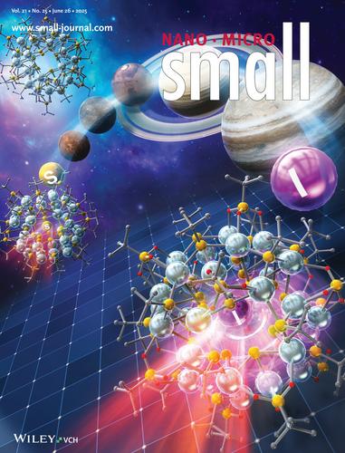 Enhancement of Photoluminescence Quantum Yield of Silver Clusters by Heavy Atom Effect (Small 25/2025)